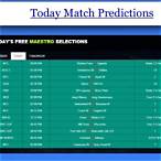football bet predictions today